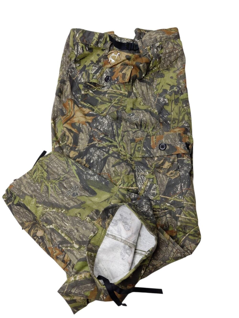 Ol Tom Technical Turkey Gear Mens Mossy Oak Camo Cargo Hunting Pants Size XL